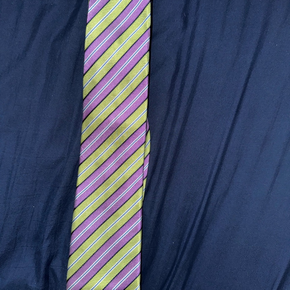 Striped Multicolor Men's Tie